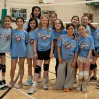 Leaside Volleyball Fall Lessons Girls Team