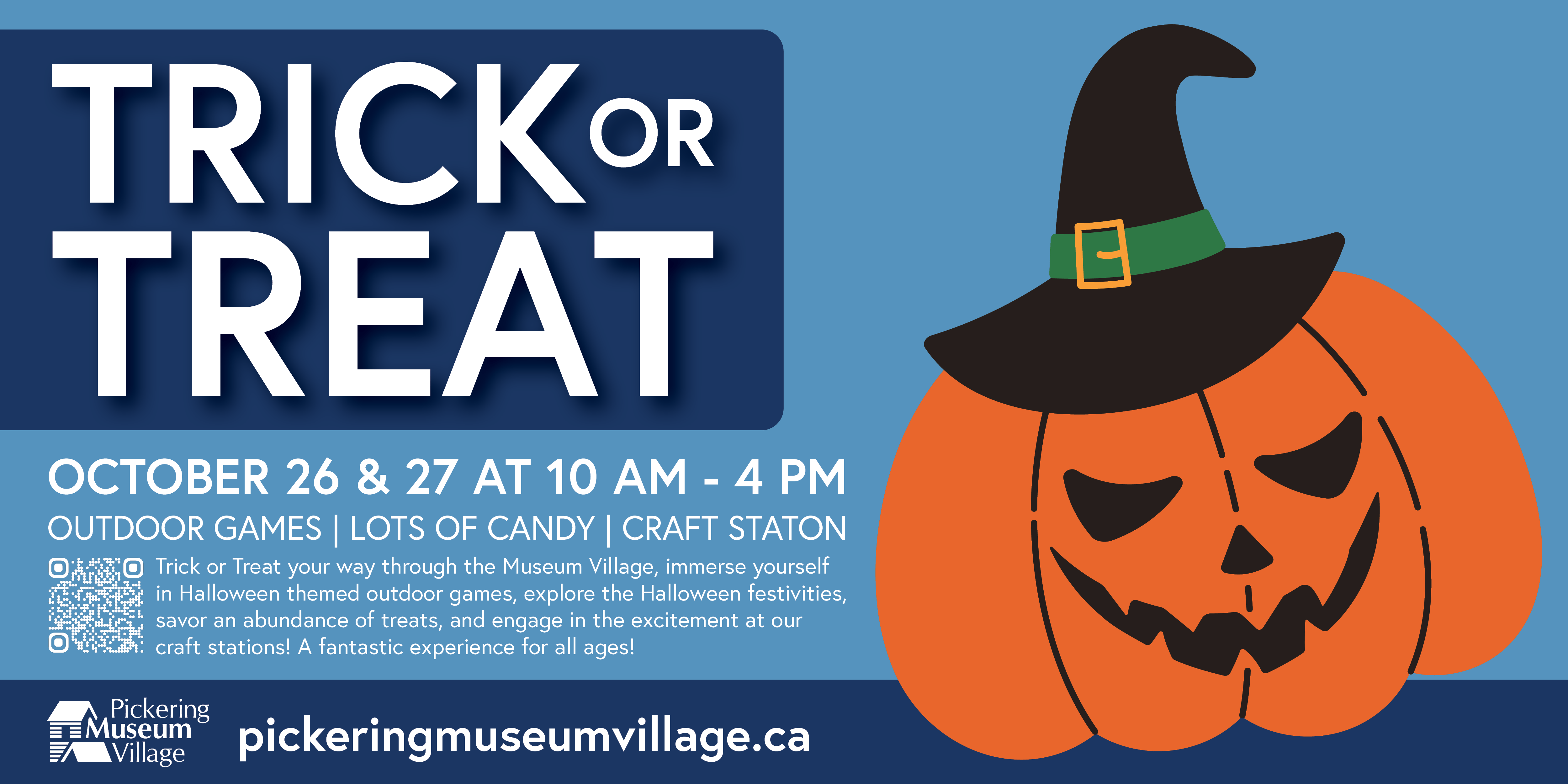 Pickering Museum Village Trick or Treat (Family Fun Toronto)