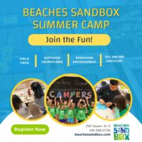 Beaches Sandbox Summer Camps Logo