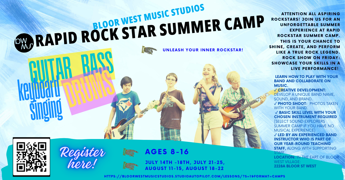 Bloor West Music Summer Camp 2