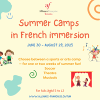 Alliance Francais Summer Camp