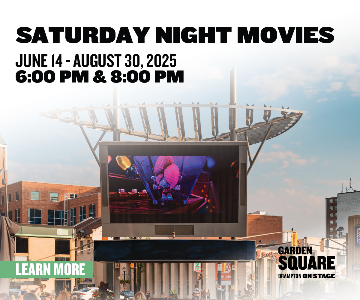 Brampton on Stage Summer Saturday Night Movies 1200x1000