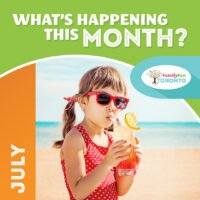 July Events 1080x1080 girl summer drink