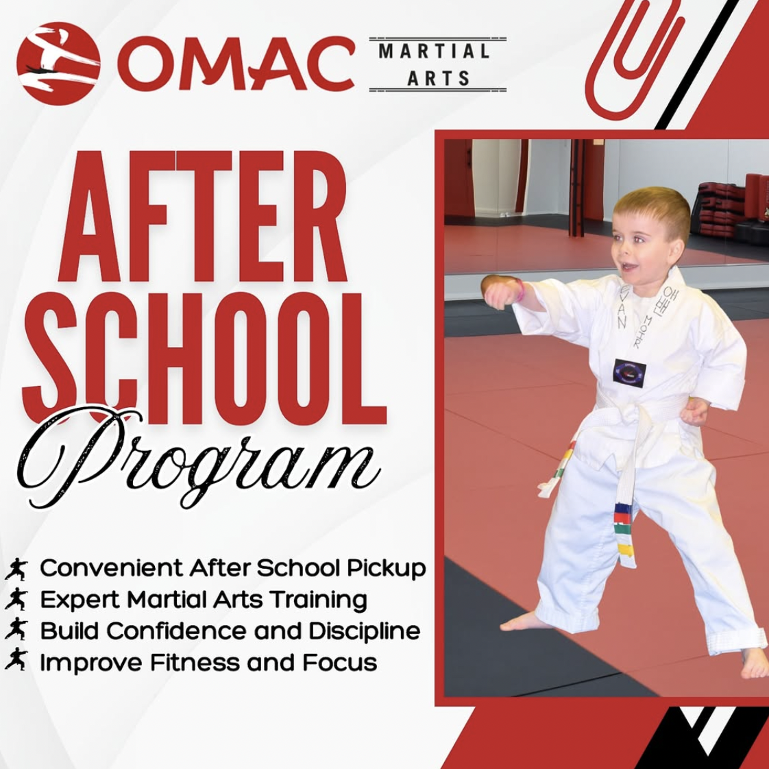 OMAC Martial Arts Fall Square