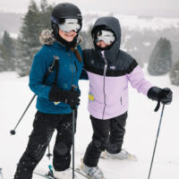 Brimacombe Winter Ski Lessons Skiers