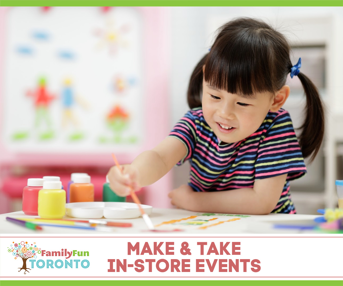 Make Take Store events