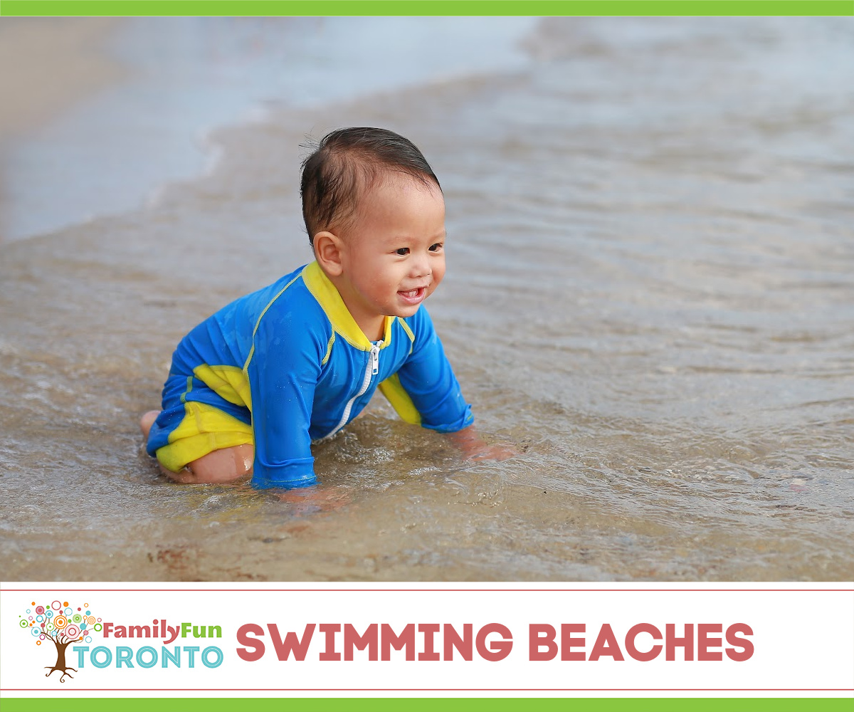 Toronto Swimming Beaches baby