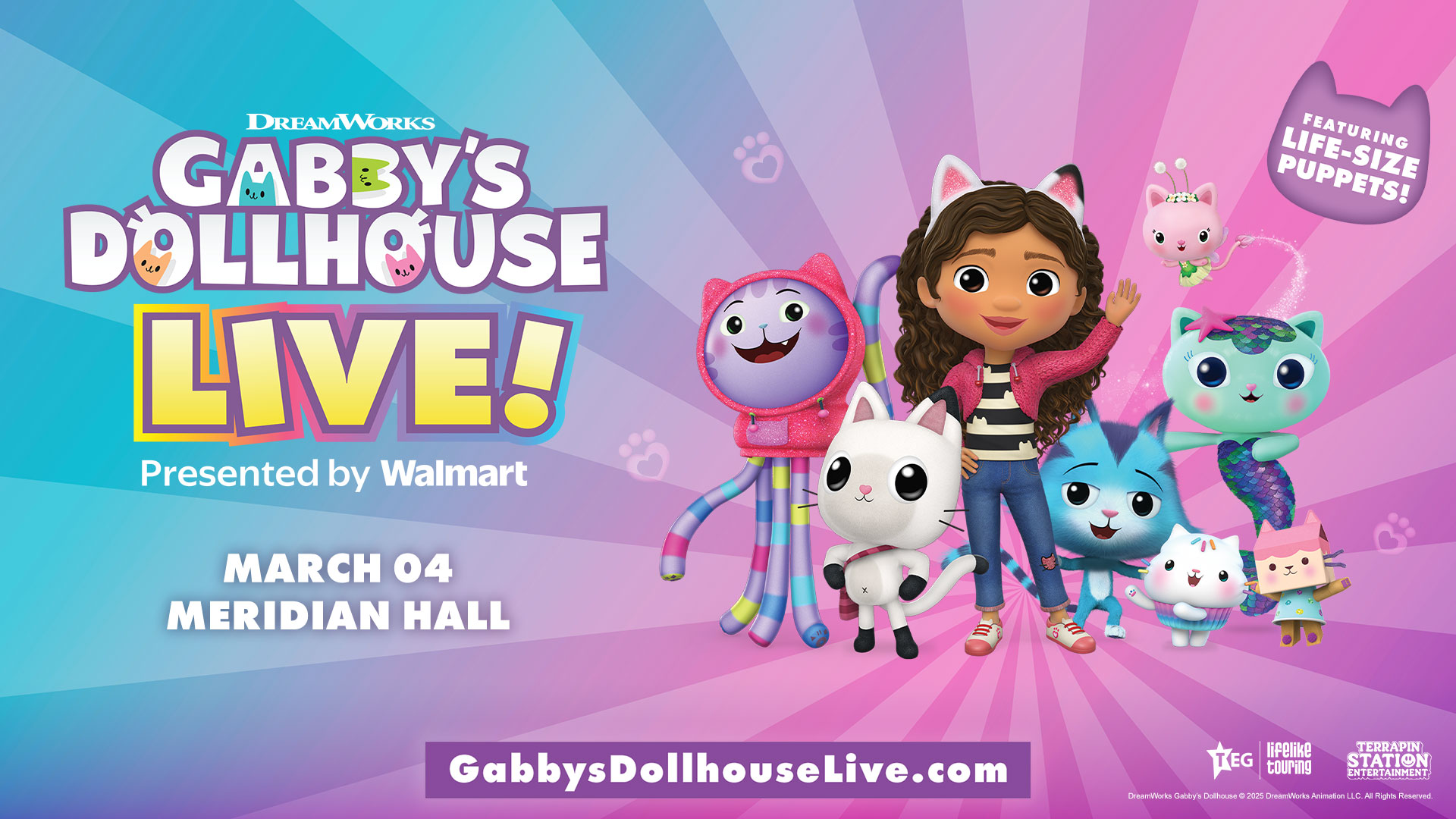 Gabbys Dollhouse Live Toronto Banner