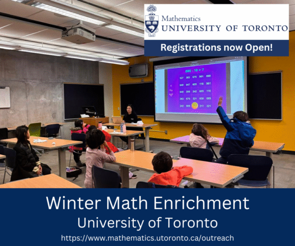 University Toronto Math Winter Lessons