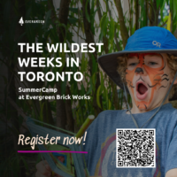 Evergreen Summer Camp Ad - 1080 x 1080 px