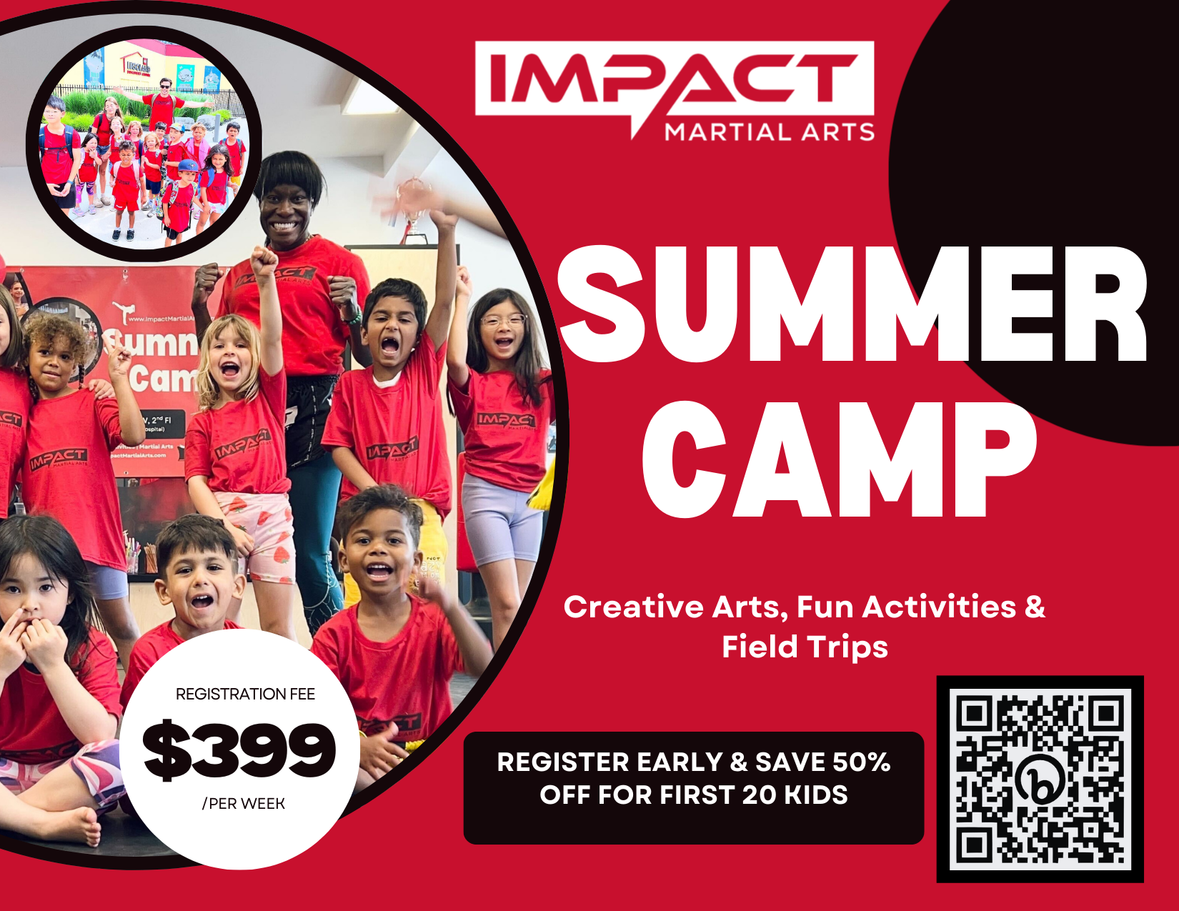 Impact Martial Arts Summer Camp