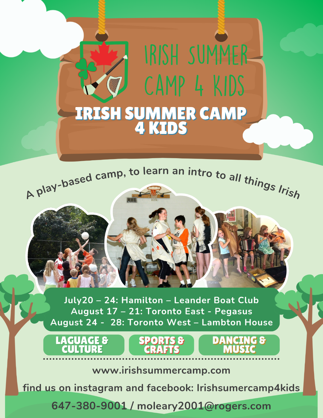 Irish Summer Camps 4 Kids