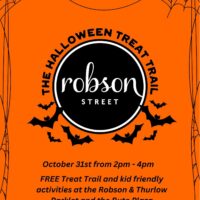 Robson Treat Trail Advertisement