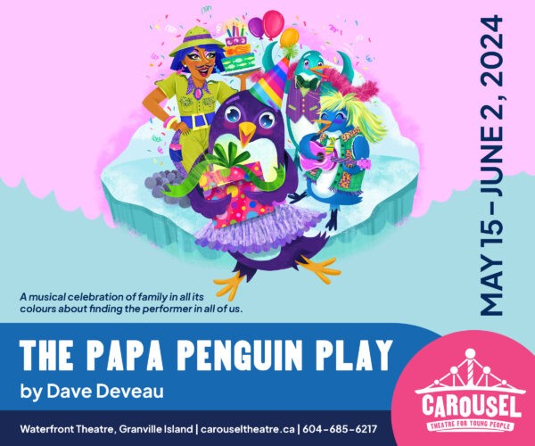 نوجوانوں کے لیے Carousel تھیٹر "پاپا پینگوئن پارٹی" 1200x1000