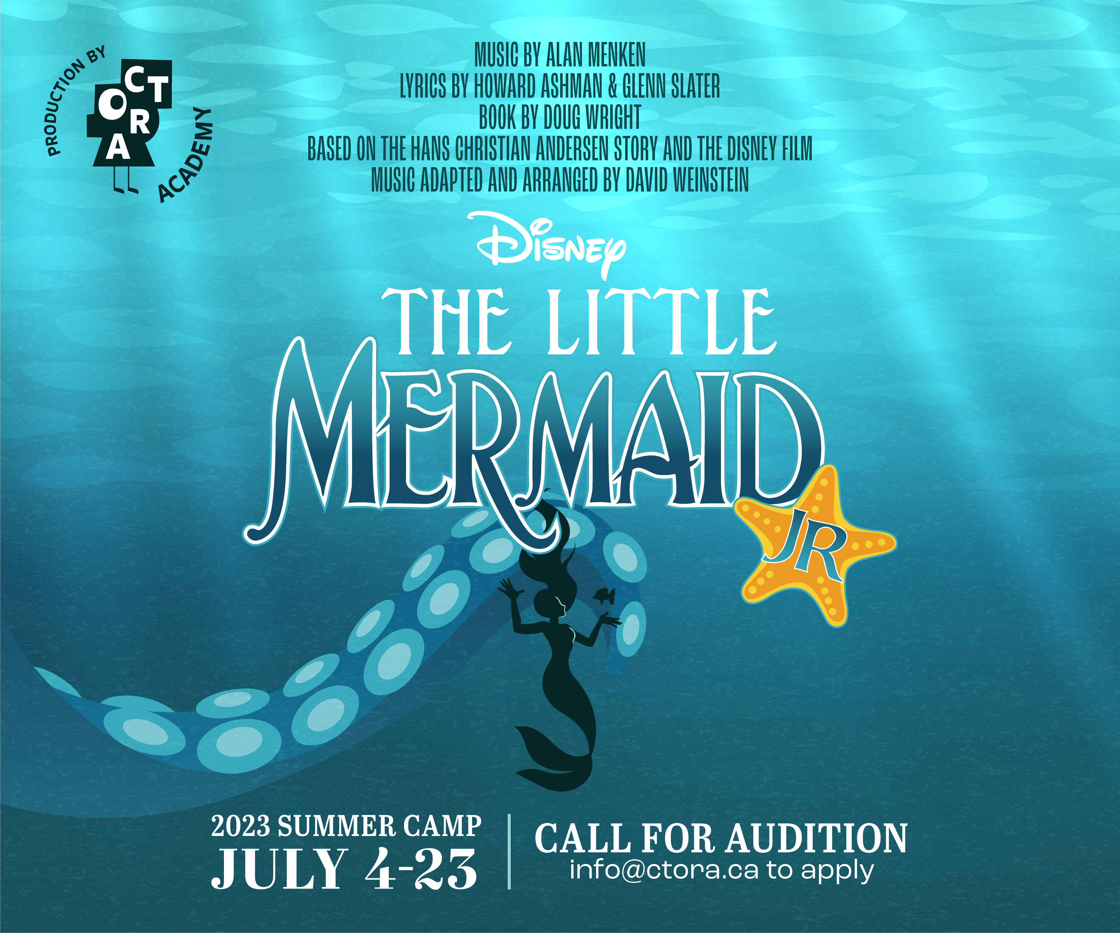 CTORA Theatre Little Mermaid Summer Camps