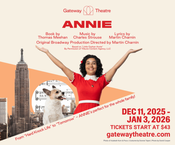 Gateway Theatre "Annie" 1200x1000 2025