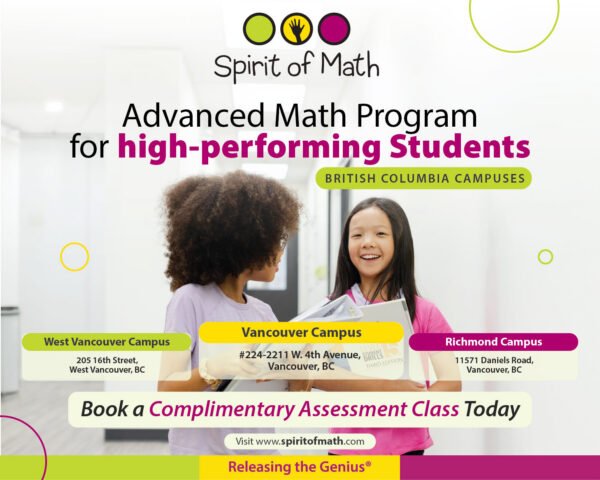 Spirit of Math advertisement