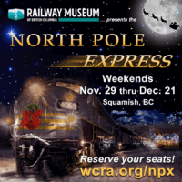 Railway Museum of BC North Pole Express 1080x1080