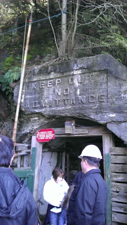 Schachteingang der Britannia Mine