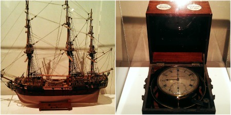 George Vancouvers Ship Discovery and Chronometer