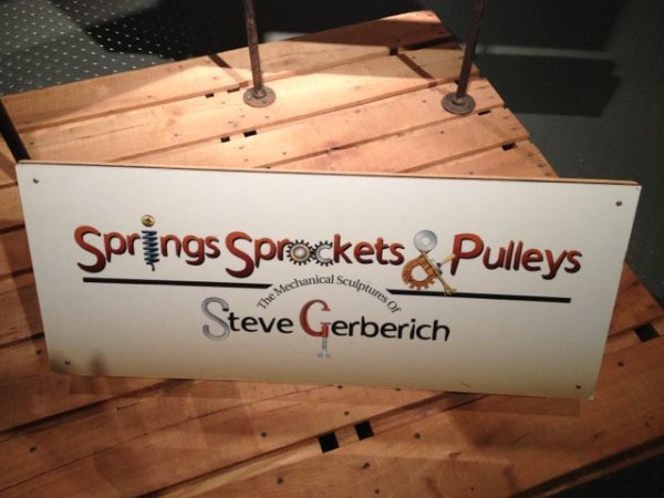 Springs Sprockets and Pulleys at Science world