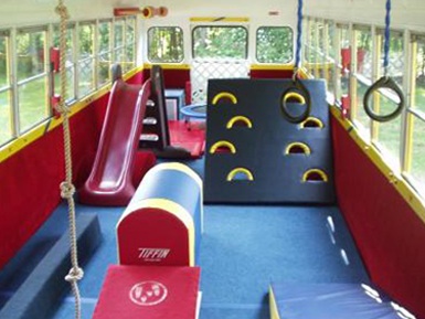 Inside Tumblebus