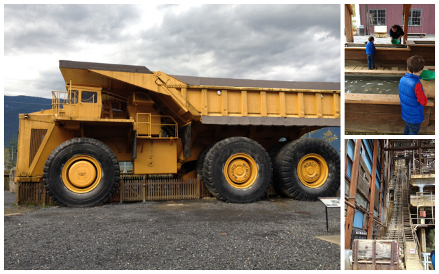 Britannia Mine Museum - collage