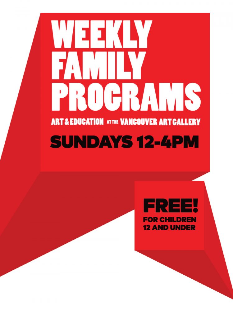 Programas Familiares da Galeria de Arte de Vancouver