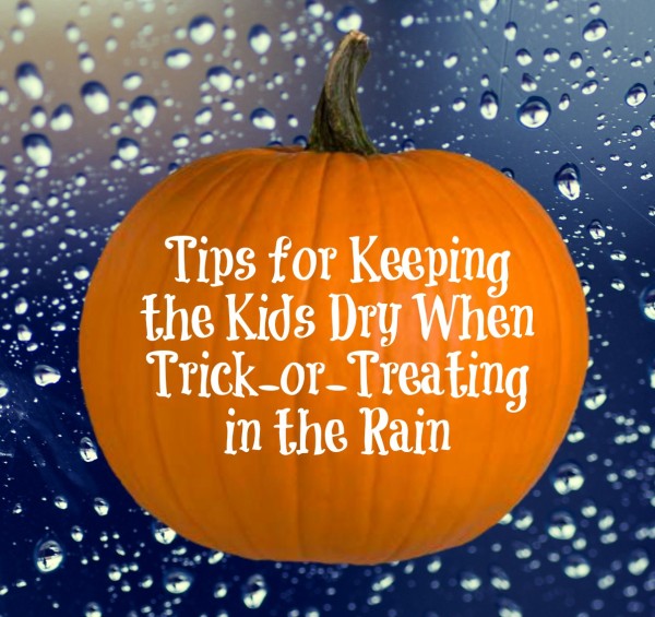 Raining on Halloween: Ideas for Waterproofing the Kids