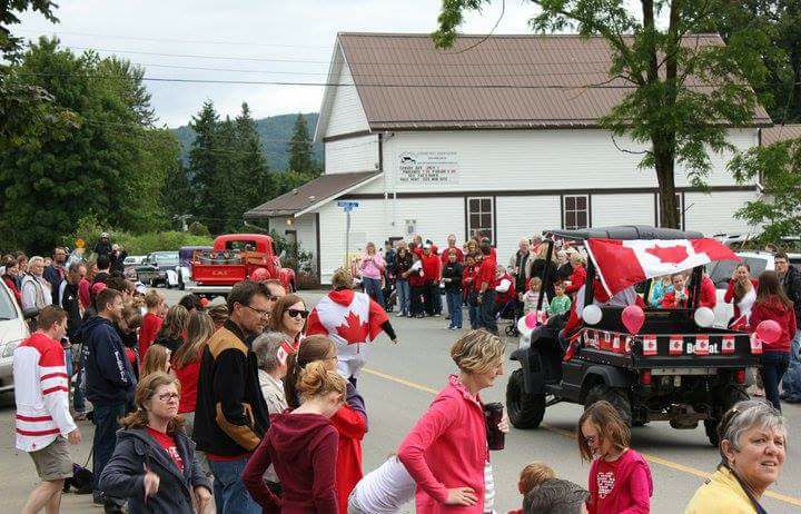 Dia do Canadá em Mt Lehman