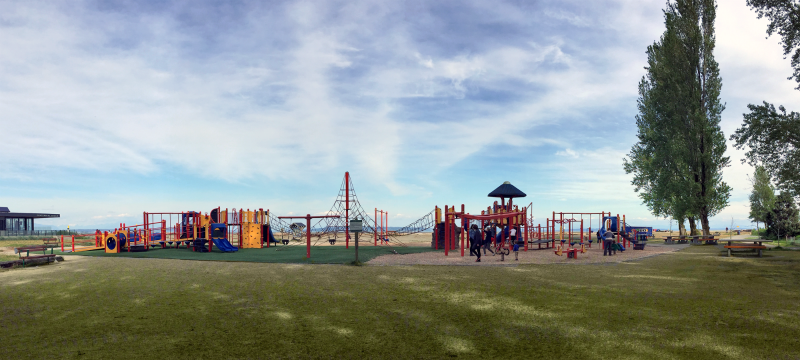 Lions Park at Centennial Beach - Habitat Systems Inc Playgrounds