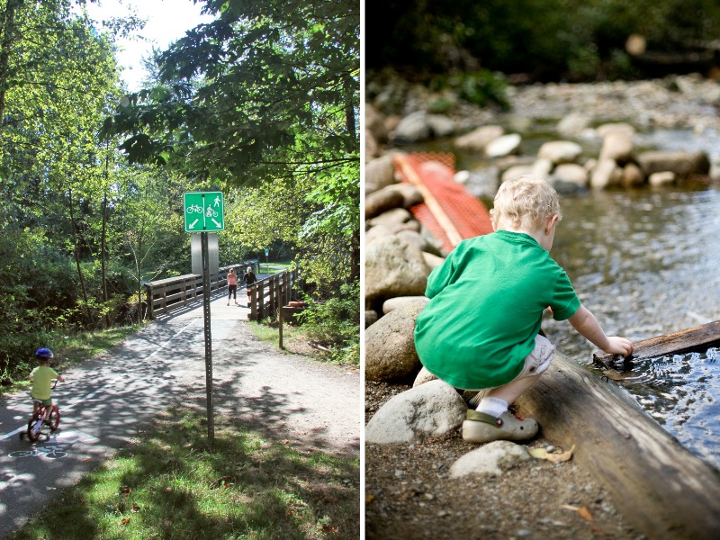 Shoreline Trail à Port Moody - 7 randonnées adaptées aux enfants