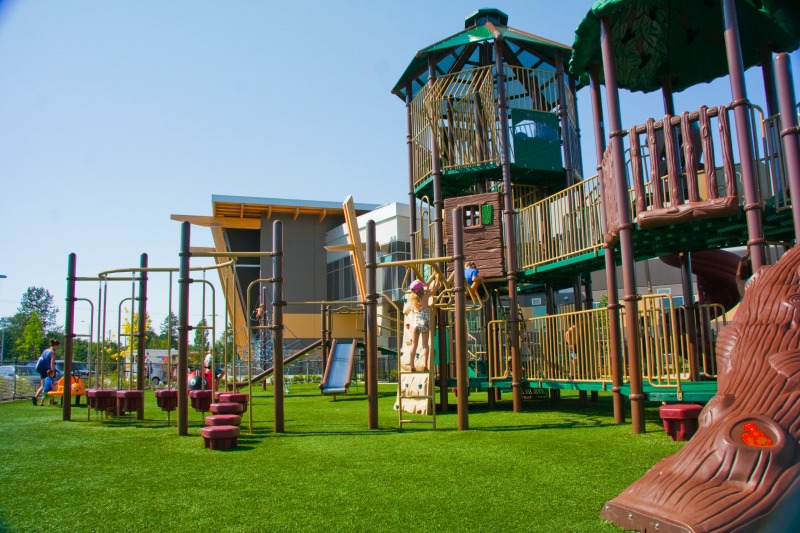 Melhores combinações de parques aquáticos: Willoughby Community Park Playground