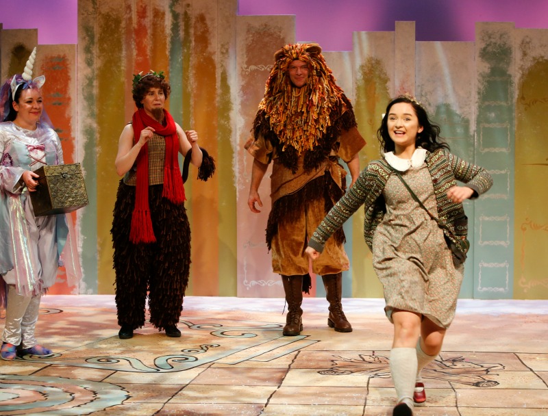 Lion the witch and the wardrobe play