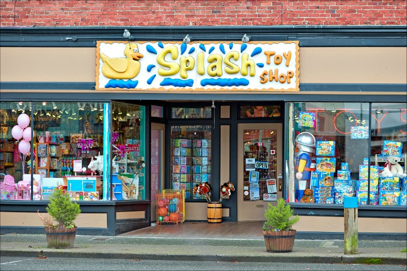 Tienda de juguetes Splash Steveston