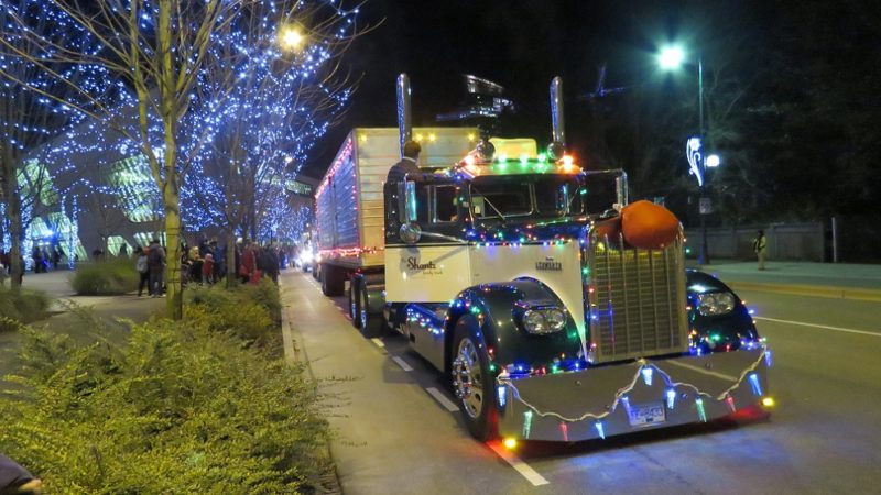 Big Rig for Kids Lighted Truck Parade