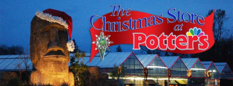 Christmas Store at Potters