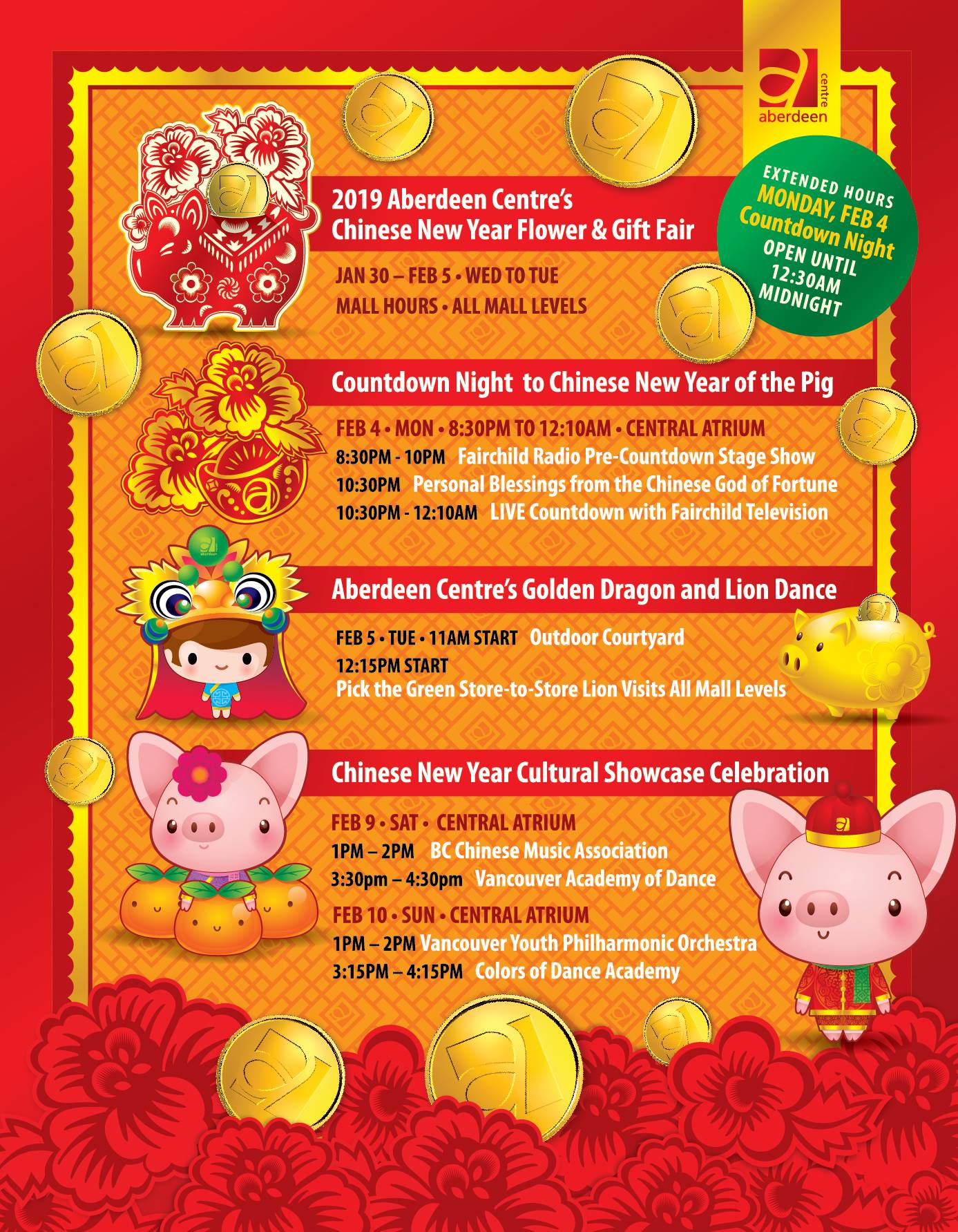 Lunar New Year im Aberdeen Center