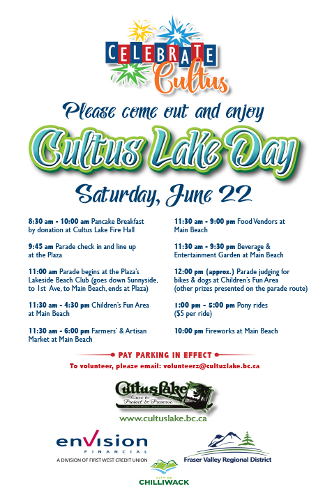 Cultus Lake Day