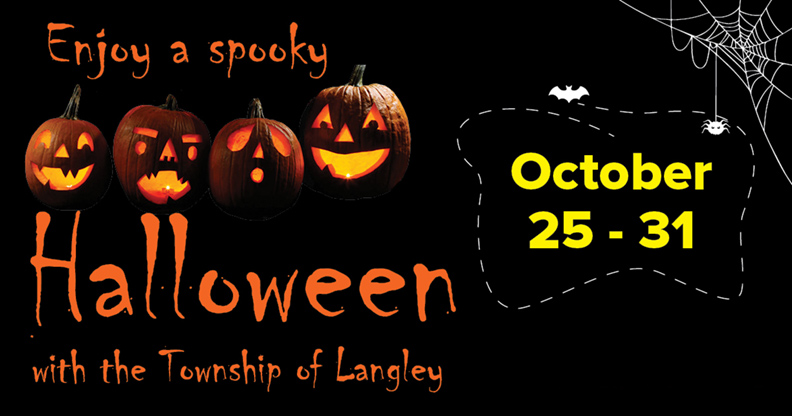Halloween in der Gemeinde Langley