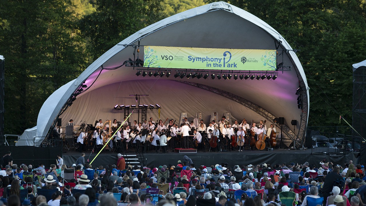 FREE concert VSO at Deer Lake Park Family Fun Vancouver