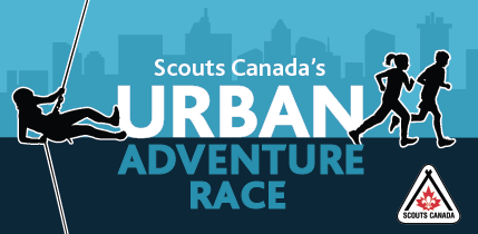 Carrera de aventuras urbanas de Scout's Canada