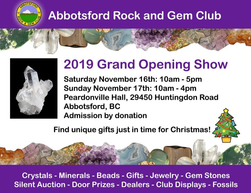 Abbotsford Rock & Gem Show