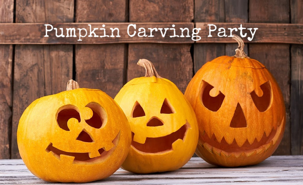 Pumpkin carving party