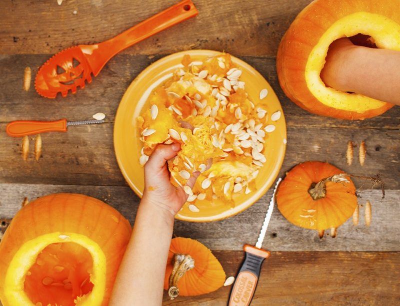 Pumpkin carving party