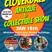 Espectáculo antiguo y coleccionable de Cloverdale