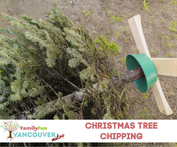 Christmas tree chipping