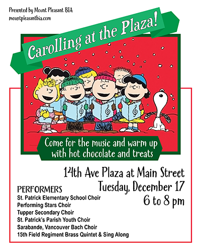 Carolling at the Plaza