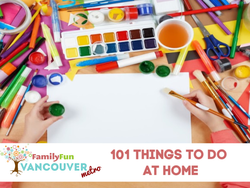 101 Dinge, die zu Hause zu tun sind