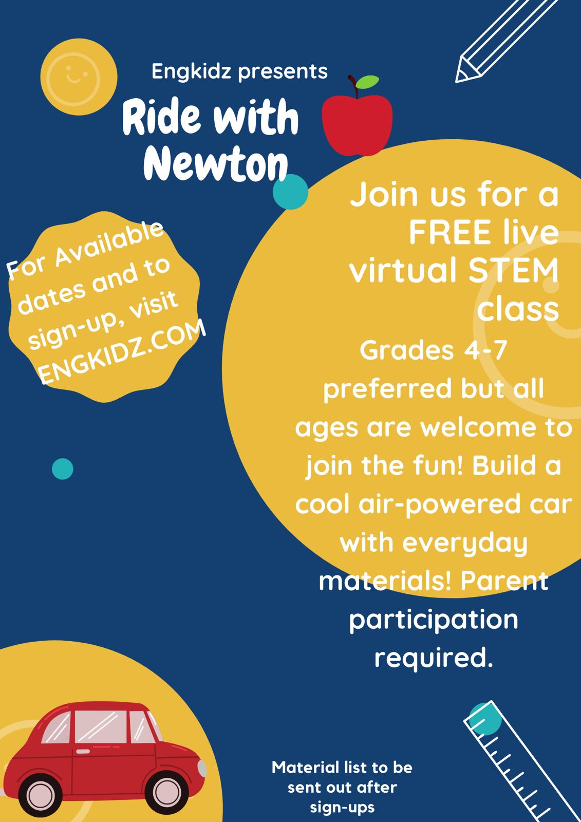 EngKidz Free Online STEM Workshop for Kids